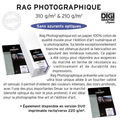 INFINITY CANSON RAG210G A4 25F