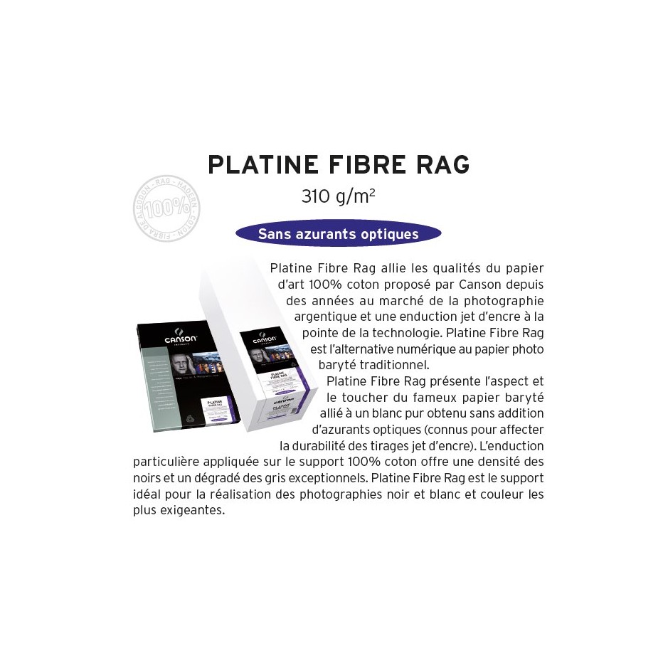 INFINITY PLATINE F RAG A4 25F