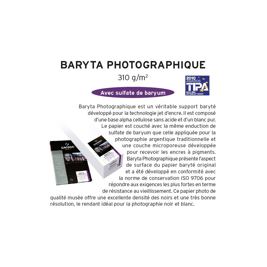 INFINITY BARYTA 310G A3P 25F