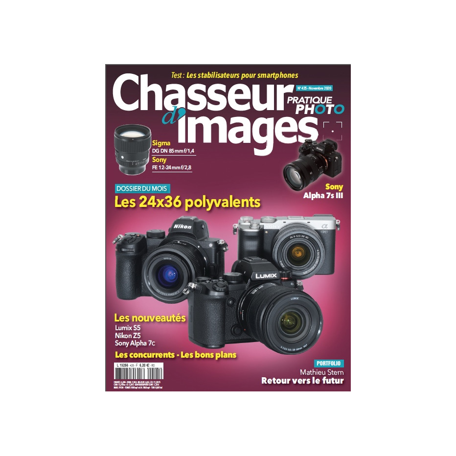 CHASSEUR D'IMAGES 425 - NOVEMBRE 2020