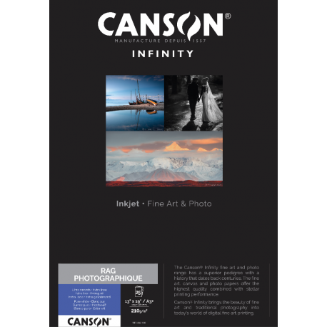 INFINITY CANSON RAG 210G A3P INFINITY CANSON RAG 210G A3P