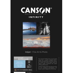 CANSON SOMERSET ENHANCED AQUARELLE RAG, 240g, A4